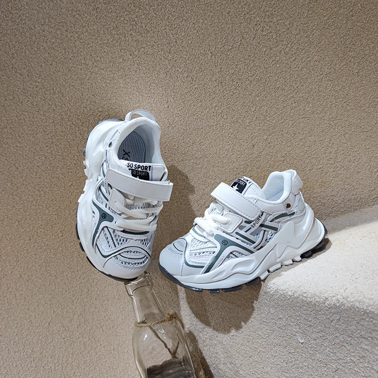 2021 New Casual Shoes Mesh Children's Tennis Breathable Lace Up Sport Shoes Fashion Footwear Girls Boys Shoes, White
2021 New Casual Shoes Mesh Children's Tennis Breathable Lace Up Sport Shoes Fashion Footwear Girls Boys Shoes, White