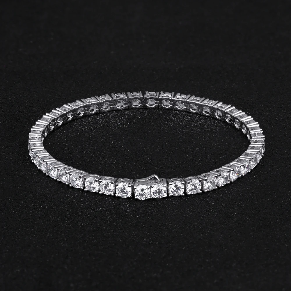 Stainless Steel Zircon Tennis Chain Bracelet Hip Hop Jewelry Gold and Silver Men's CZ Bracelet Iced Out, Silver,gold and black
Stainless Steel Zircon Tennis Chain Bracelet Hip Hop Jewelry Gold and Silver Men's CZ Bracelet Iced Out, Silver,gold and black