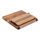 Acacia Wood Knife Holder Can Be Folded