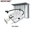 KERONG Small Hidden Electric Magnetic Safe Storage Locker Lock with Silence Rubber Mat to Reduce the Noise