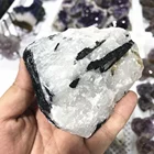 Sells natura coarse high quality black tourmaline crystals specimens