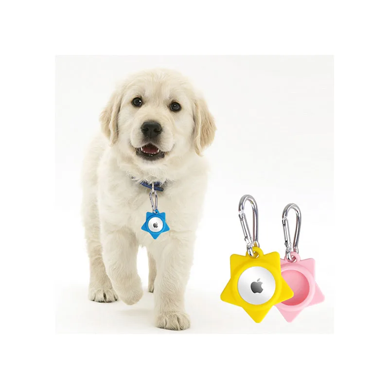 Individualization Print Airtag Accessories Holder Fluorescence Silicone Star shape Airtag Dog Collar For Pet
Individualization Print Airtag Accessories Holder Fluorescence Silicone Star shape Airtag Dog Collar For Pet