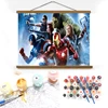 Best Custom Israel Avenger Art Acrylic Paint By Number Kits For Adults