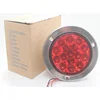 16 E LED Light Car Truck Trailer Tail Lamp Turn Side Marker New 2PCS Round Red white