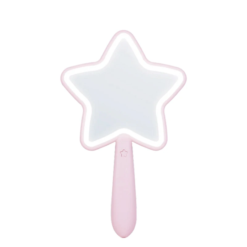 Star Shaped Double Sided 5X Magnifier Hand Mirror With Led Lights
Star Shaped Double Sided 5X Magnifier Hand Mirror With Led Lights