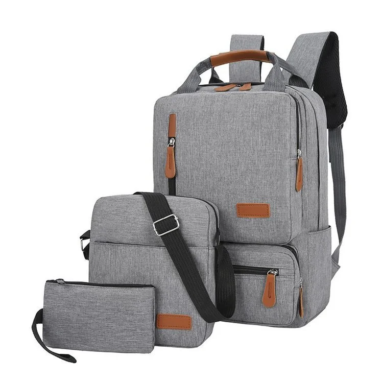 Factory Cheap 3Pcs/Set Backpack Waterproof Men Business Backpack Set Large Nylon School bag
Factory Cheap 3Pcs/Set Backpack Waterproof Men Business Backpack Set Large Nylon School bag