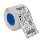 Custom Zebra Barcode Paper Self-adhesive Label Sticker Roll For Label Printer Machine