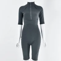 Skinny women half sleeve pullover jumpsuit 2020 latest spring famale jumpsuit with pants
Skinny women half sleeve pullover jumpsuit 2020 latest spring famale jumpsuit with pants