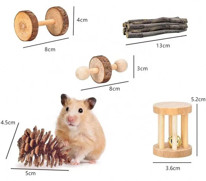 Wholesale Hamster Toys Natural Wooden Roller Teeth Care Molar Hamster Toys Set Pet Toy, Colorful
Wholesale Hamster Toys Natural Wooden Roller Teeth Care Molar Hamster Toys Set Pet Toy, Colorful