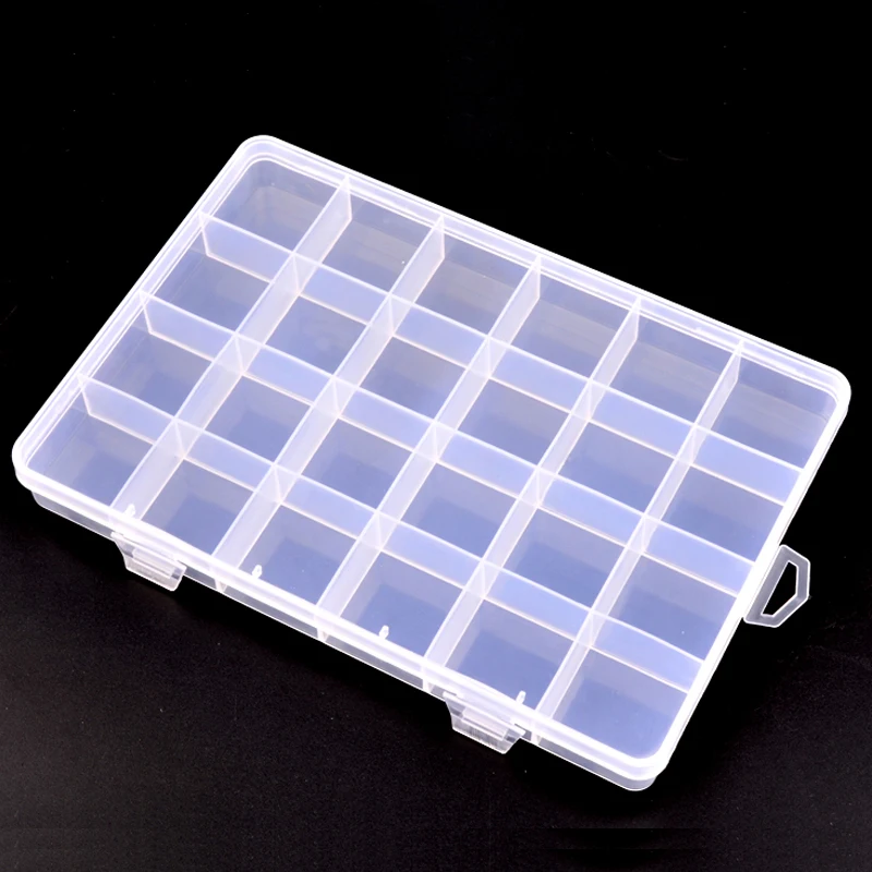 24 Grids Transparent Plastic Nail Art Accessories Storage Box Nail Rhinestone Beads Jewelry Decoration Storage Box Display Case
24 Grids Transparent Plastic Nail Art Accessories Storage Box Nail Rhinestone Beads Jewelry Decoration Storage Box Display Case