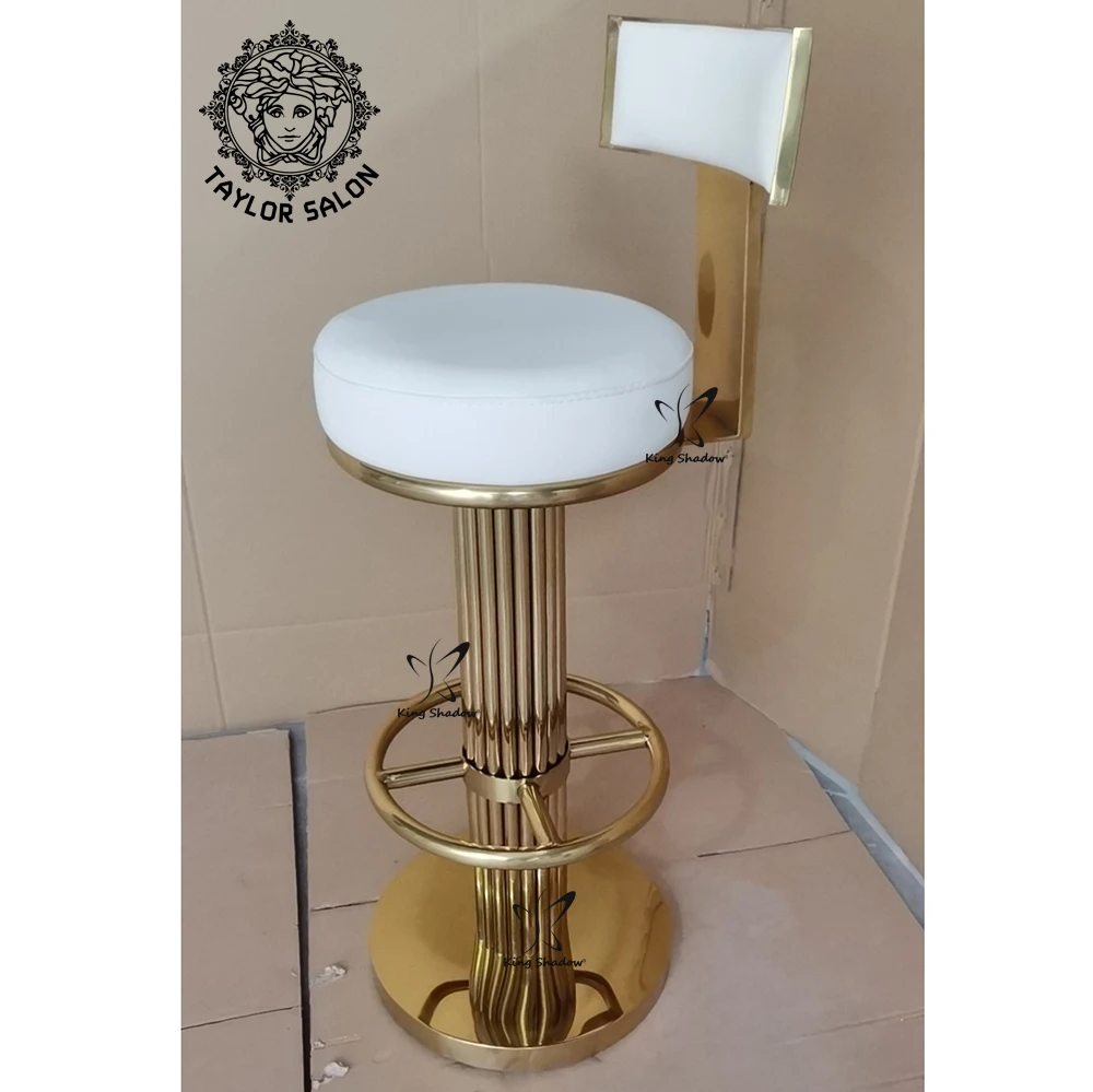 Beauty nail bar furniture manicure chairs gold makeup chair high back nail salon chair
Beauty nail bar furniture manicure chairs gold makeup chair high back nail salon chair