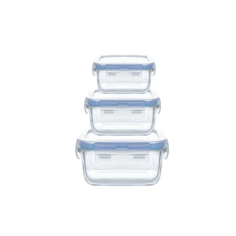 Kitchenware Microwavable Heat Resistant Borosilicate Airtight Glass Container Glass Food Storage Container
Kitchenware Microwavable Heat Resistant Borosilicate Airtight Glass Container Glass Food Storage Container