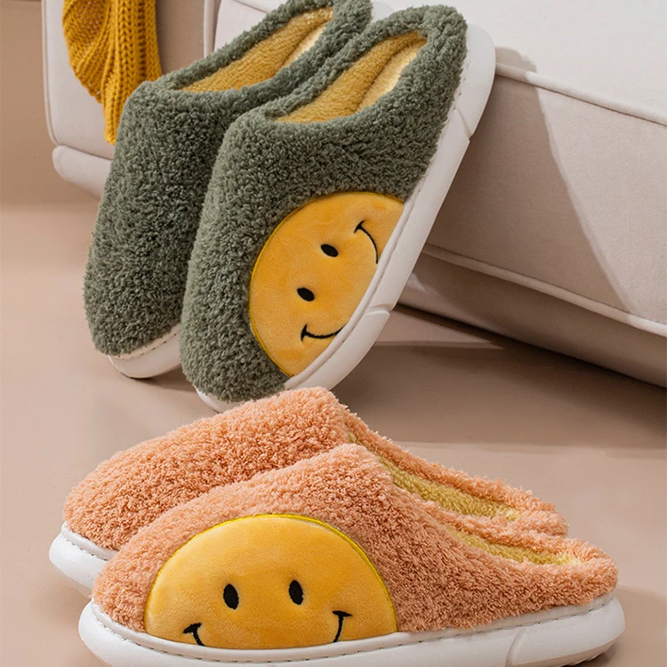Custom Funny Fashion Cute Unisex Indoor Bedroom Bed Soft Cozy Happy Face Pink Smile Slippers
Custom Funny Fashion Cute Unisex Indoor Bedroom Bed Soft Cozy Happy Face Pink Smile Slippers