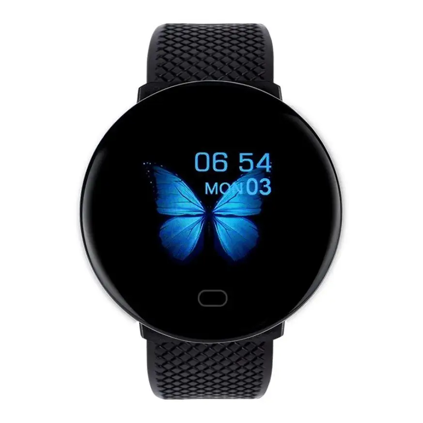 BT4.0 Smartwatch Heart Rate Sleep Monitoring Sport Fitness Tracker Bracelet Smart Watch D19 for iOS & Android, Color
BT4.0 Smartwatch Heart Rate Sleep Monitoring Sport Fitness Tracker Bracelet Smart Watch D19 for iOS & Android, Color