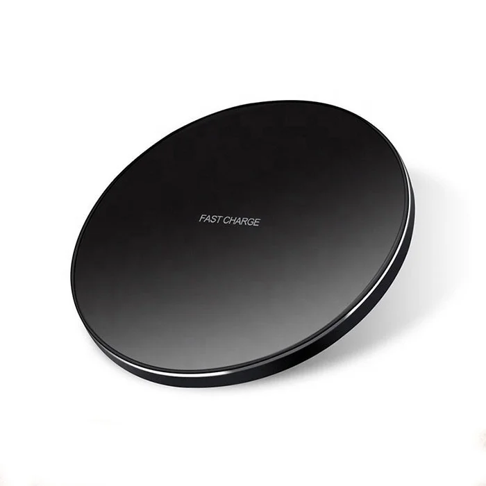 TOYOUMI Multiple colors available universal mobile phone round wireless charger, Black white
TOYOUMI Multiple colors available universal mobile phone round wireless charger, Black white