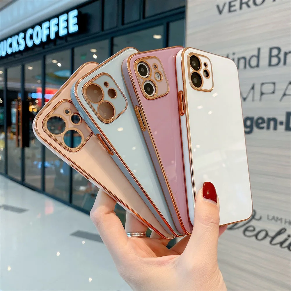 Luxury Phone Case For iPhone 12 Electroplating Glass Case Candy Color Electroplated Protective Camera Glass Shell, 8 colors
Luxury Phone Case For iPhone 12 Electroplating Glass Case Candy Color Electroplated Protective Camera Glass Shell, 8 colors