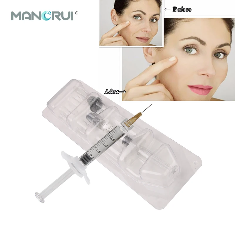 High Quality Hyaluronic Acid Injectable Filler Dermal 2 ml For Skin Tightening, Transparent
High Quality Hyaluronic Acid Injectable Filler Dermal 2 ml For Skin Tightening, Transparent