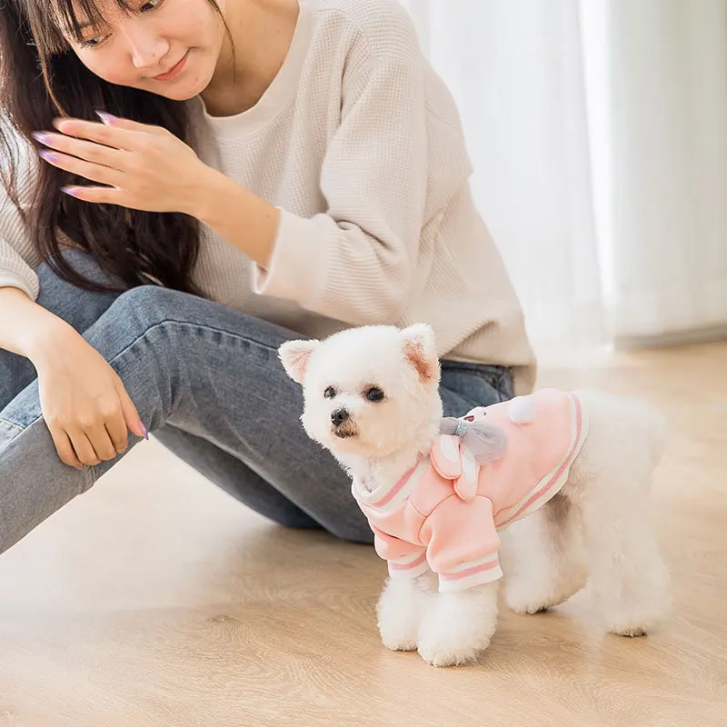 Cute Dogs Clothes Matching Pet And Owner Clothing Outfits Puppy Winter Pink Hoodies, Picture shows
Cute Dogs Clothes Matching Pet And Owner Clothing Outfits Puppy Winter Pink Hoodies, Picture shows