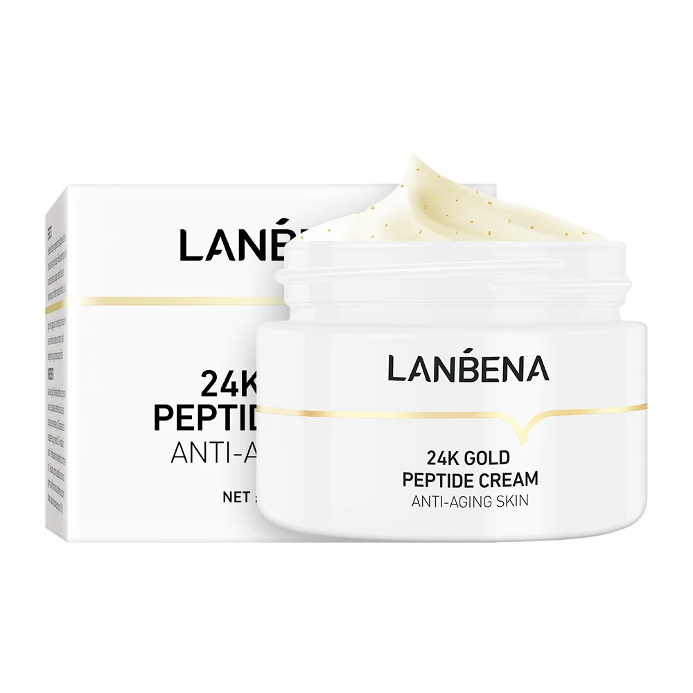 LANBENA light wrinkle repair facial cream peptide anti aging 24k gold cream free shipping
LANBENA light wrinkle repair facial cream peptide anti aging 24k gold cream free shipping