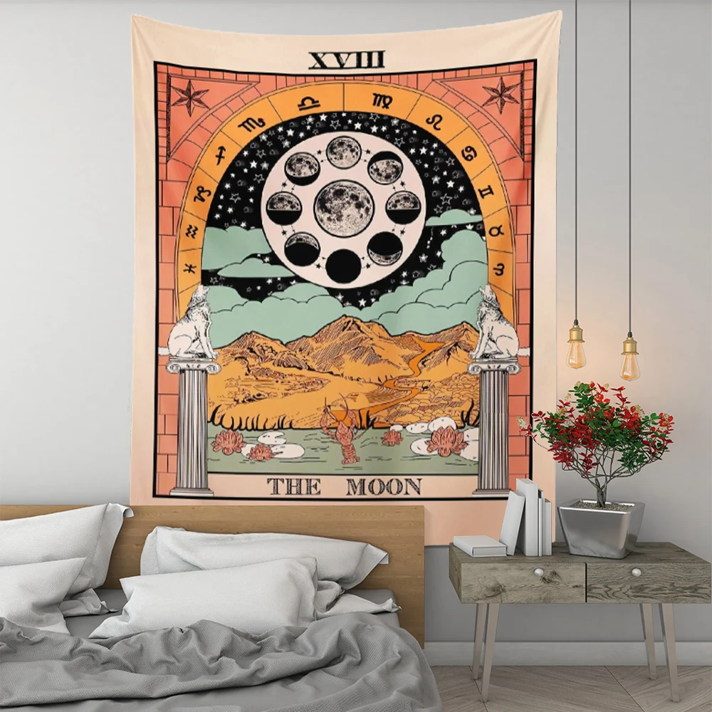 Party gatherings mysterious atmosphere universe tarot woven blanket tapestry for household
Party gatherings mysterious atmosphere universe tarot woven blanket tapestry for household