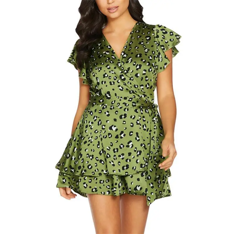 2020 New Arrival High Quality Women v neck floral print belt Elegant Midi casual dresses
2020 New Arrival High Quality Women v neck floral print belt Elegant Midi casual dresses
