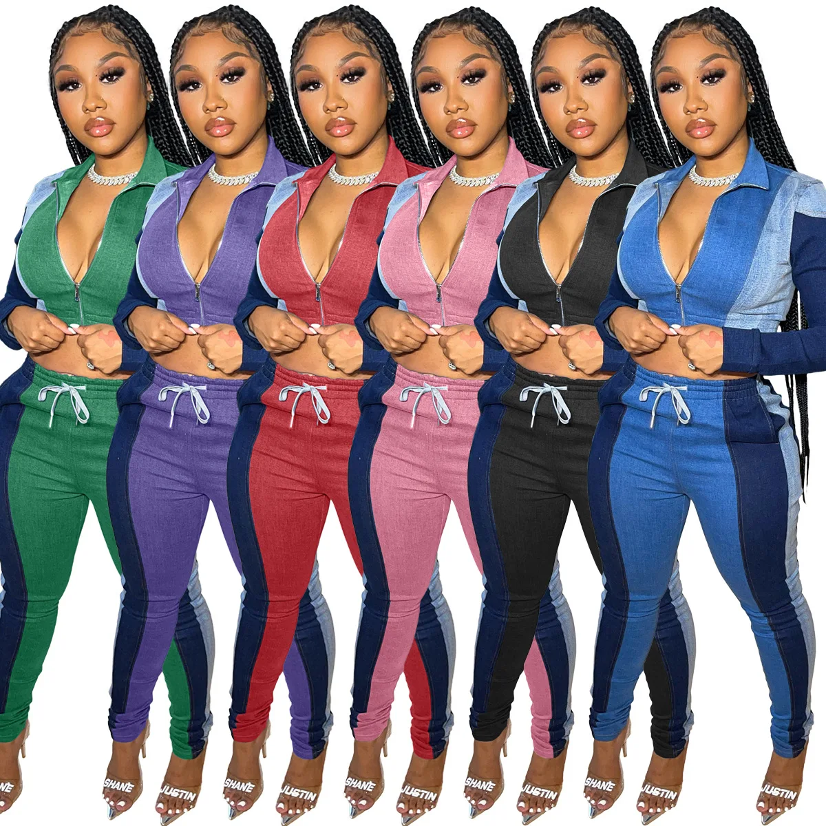 Fall Winter Women Two Piece Pant Set Clothing Outfits Wholesale 2 Piece Pant Sets Jogger Tracksuits Biker Short Sets Hoodies, 6 colors
Fall Winter Women Two Piece Pant Set Clothing Outfits Wholesale 2 Piece Pant Sets Jogger Tracksuits Biker Short Sets Hoodies, 6 colors