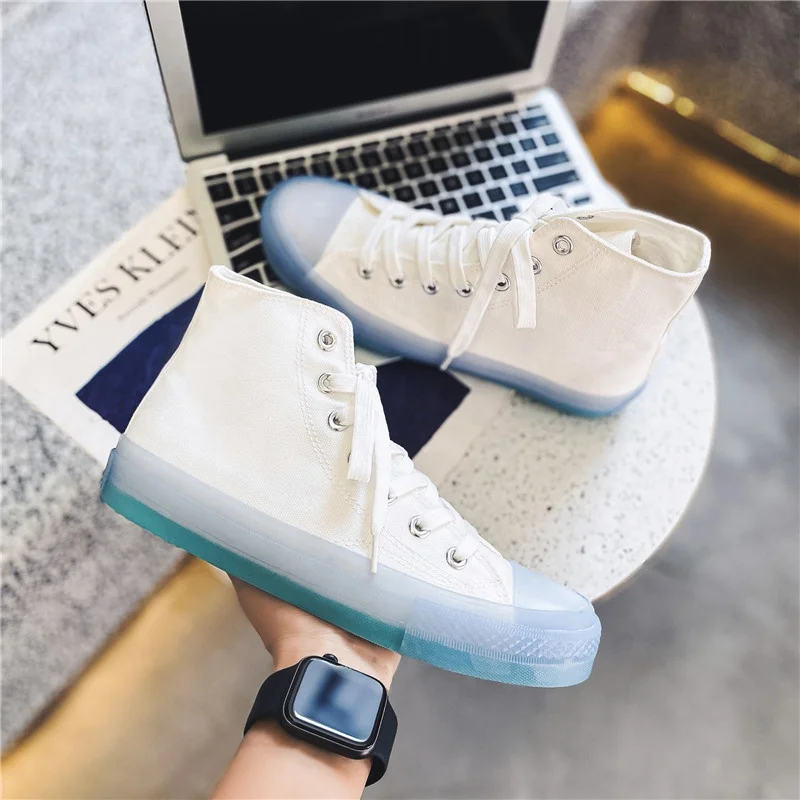 Hot Selling Style Literary Style Color-Blocking Canvas Men's Shoes High-Top Round Toe Flat-Heel Casual Sports Shoes, Customized color
Hot Selling Style Literary Style Color-Blocking Canvas Men's Shoes High-Top Round Toe Flat-Heel Casual Sports Shoes, Customized color