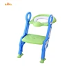 New Plastic Toilet Training Step Stool Baby Potty Seat with Ladder