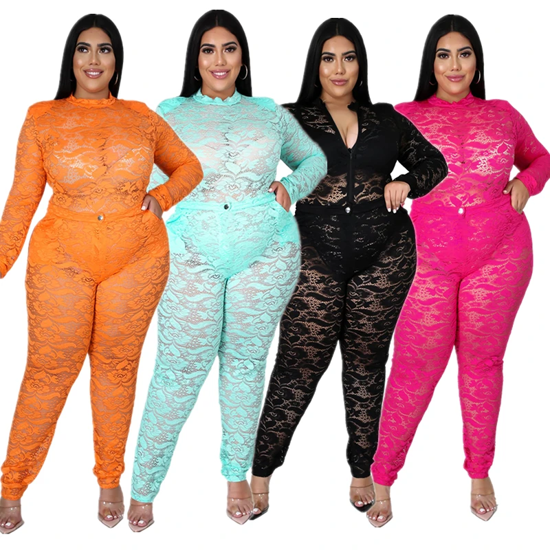 Dropshipping wholesale hot selling plus size set see-through lace two-piece sexy nightclub set women fashion clothes, 4colors
Dropshipping wholesale hot selling plus size set see-through lace two-piece sexy nightclub set women fashion clothes, 4colors