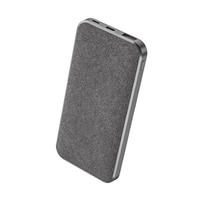 PD3.0 18W powerbank 10000mAh Fabric Casing with LED power indications MT-1043PD, Grey
PD3.0 18W powerbank 10000mAh Fabric Casing with LED power indications MT-1043PD, Grey