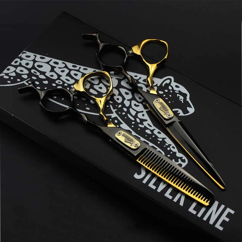 6.0/6.5 inch FMC-03 Hair Cutting Shears Kit for Hairdresser Stainless Steel Black Scissors
6.0/6.5 inch FMC-03 Hair Cutting Shears Kit for Hairdresser Stainless Steel Black Scissors
