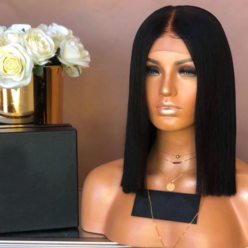 10A Bob Lace Front Human Hair Wigs Pre-Plucked Brazilian Virgin Hair Short Bob Wigs for Black Woman
10A Bob Lace Front Human Hair Wigs Pre-Plucked Brazilian Virgin Hair Short Bob Wigs for Black Woman