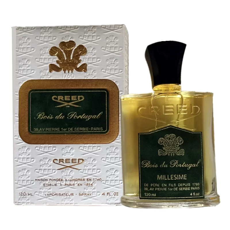 

Men's perfume 120ml Creed Bois du Portugal Long lasting smell perfume EDP Body spray Original Parfum nice fragrance One drop