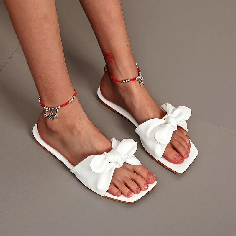 New stylish white sandals EVA beach summer shoes for ladies Peep Toe Square Toe casual sandals bow slippers, Black, blue, white, green, brown
New stylish white sandals EVA beach summer shoes for ladies Peep Toe Square Toe casual sandals bow slippers, Black, blue, white, green, brown