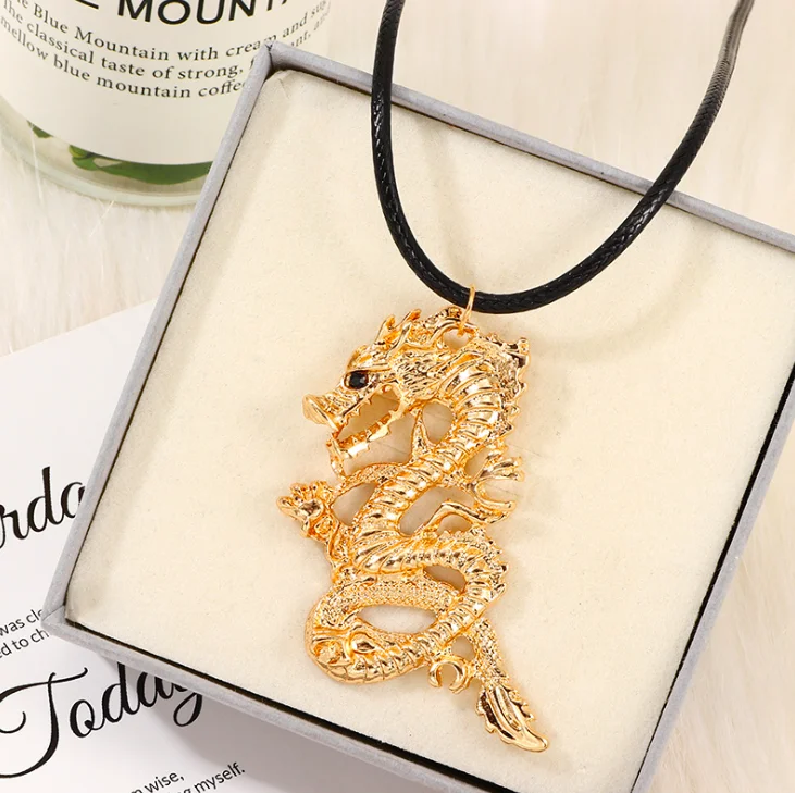 jialin jewelry Luxury Square Snake Pendant Necklace Men Jewelry Gold Dragon Necklace
jialin jewelry Luxury Square Snake Pendant Necklace Men Jewelry Gold Dragon Necklace