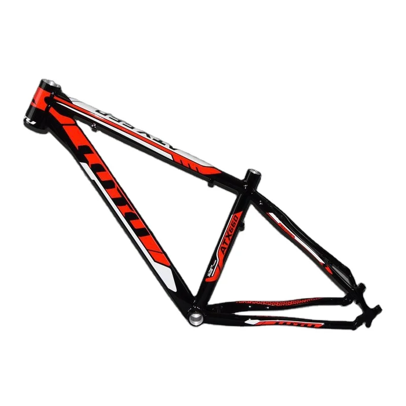 2022 Frame ATX660 bicycle frame 26 inch super aluminum mountain bike frame 27.5 tapered head
2022 Frame ATX660 bicycle frame 26 inch super aluminum mountain bike frame 27.5 tapered head