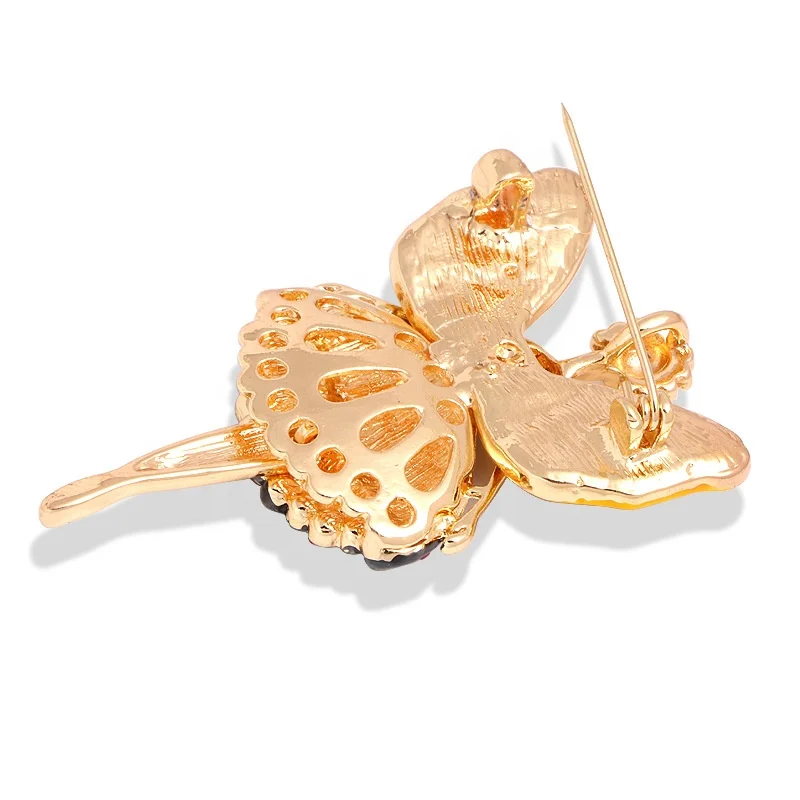 Exquisite Angel Alloy Brooch Wings Diamond Women's Brooch Cute Ballet Girl Brooch, Colorful
Exquisite Angel Alloy Brooch Wings Diamond Women's Brooch Cute Ballet Girl Brooch, Colorful