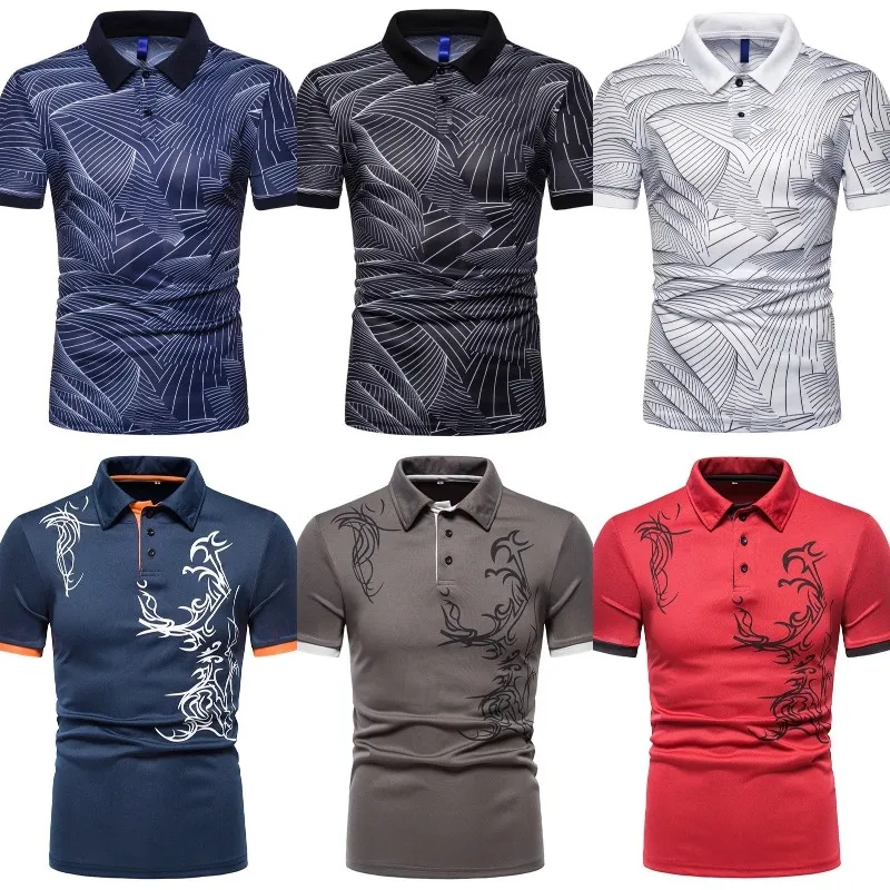 Fashionable Lapel Men's High Quality Polo Shirts Casual Business Men's Embroidered Pocket Shirts
Fashionable Lapel Men's High Quality Polo Shirts Casual Business Men's Embroidered Pocket Shirts