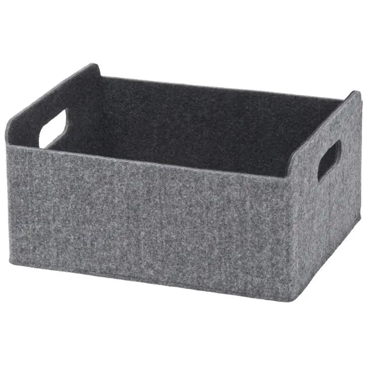 Factory wholesale felt storage basket box eco friendly felt clothes storage bag, Grey , black , red , white or customized
Factory wholesale felt storage basket box eco friendly felt clothes storage bag, Grey , black , red , white or customized