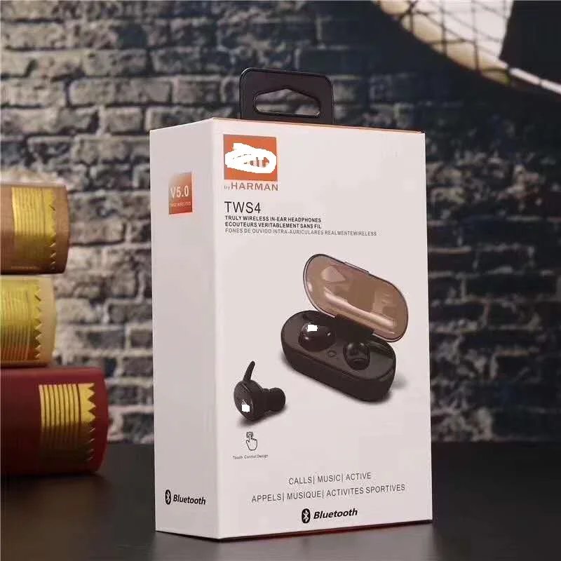 2021 Hot sell TWS4 Wireless Earphones Stereo 5.0 BT Mini Headphone In-ear TWS4 Earbuds for iPhone Android
2021 Hot sell TWS4 Wireless Earphones Stereo 5.0 BT Mini Headphone In-ear TWS4 Earbuds for iPhone Android