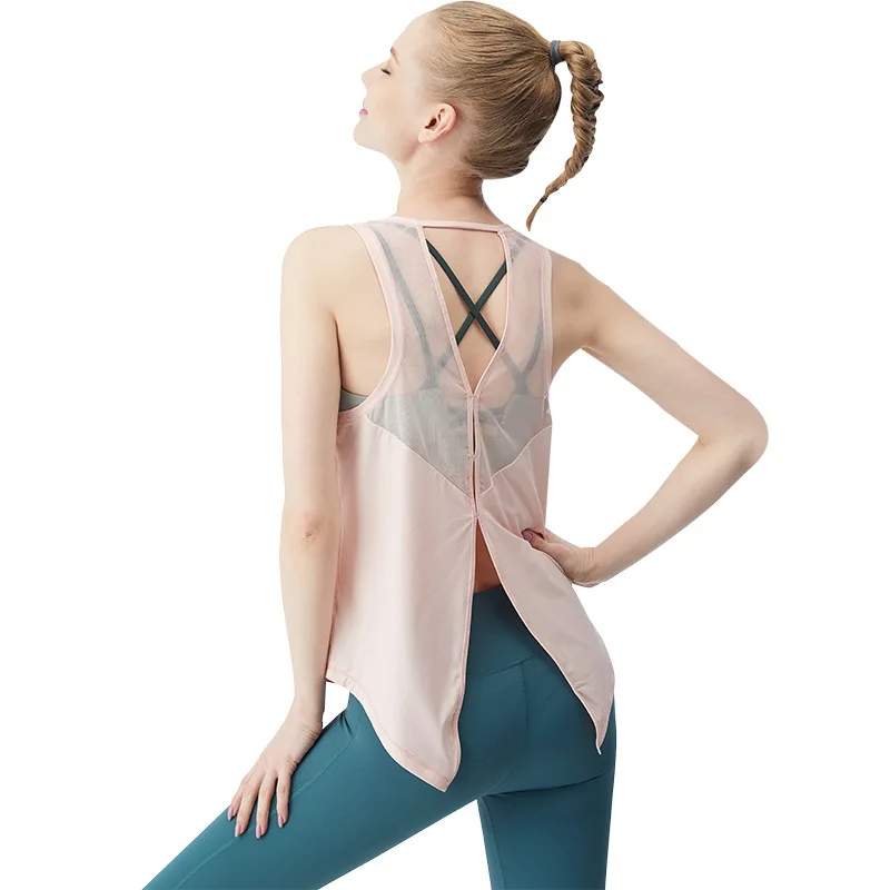 T-shirt cover up with mesh sleeve less T-shirt not sports bra crop top open back sports bra wholesale sports bra
T-shirt cover up with mesh sleeve less T-shirt not sports bra crop top open back sports bra wholesale sports bra