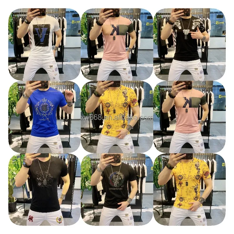 High quality men's T-shirts wholesale at the cheapest price in stock ordinary T-shirts single T-shirts, Customized color
High quality men's T-shirts wholesale at the cheapest price in stock ordinary T-shirts single T-shirts, Customized color