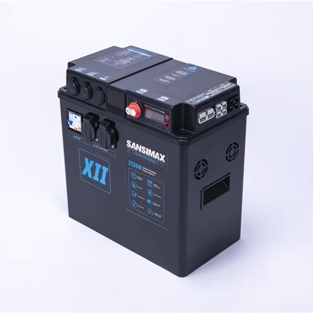 Dual battery system storage lithium battery 2500W portable power station 24V 240AH, Balck
Dual battery system storage lithium battery 2500W portable power station 24V 240AH, Balck