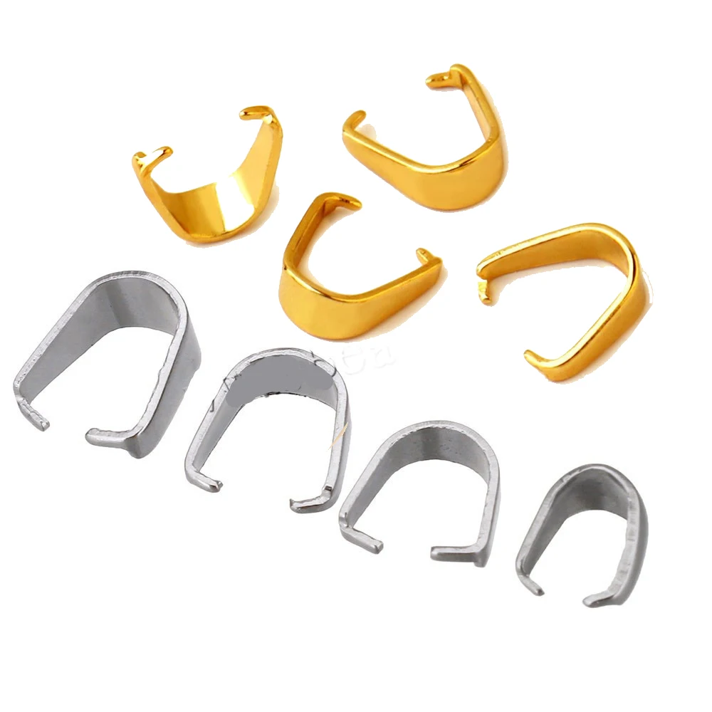1000pcs Stainless Steel Pendant Pinch Bail Clasps Necklace Gold Hooks Clips Connector For DIY Jewelry Making
1000pcs Stainless Steel Pendant Pinch Bail Clasps Necklace Gold Hooks Clips Connector For DIY Jewelry Making