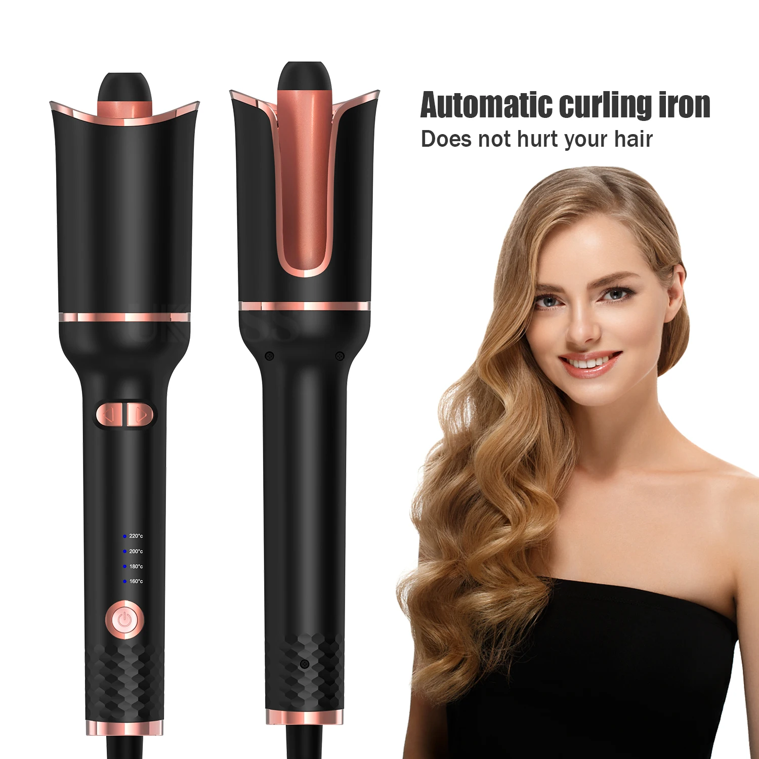 High Performance Portable Curling Roller Wand Ceramic Curling Iron Automatic Hair Curler curling
High Performance Portable Curling Roller Wand Ceramic Curling Iron Automatic Hair Curler curling