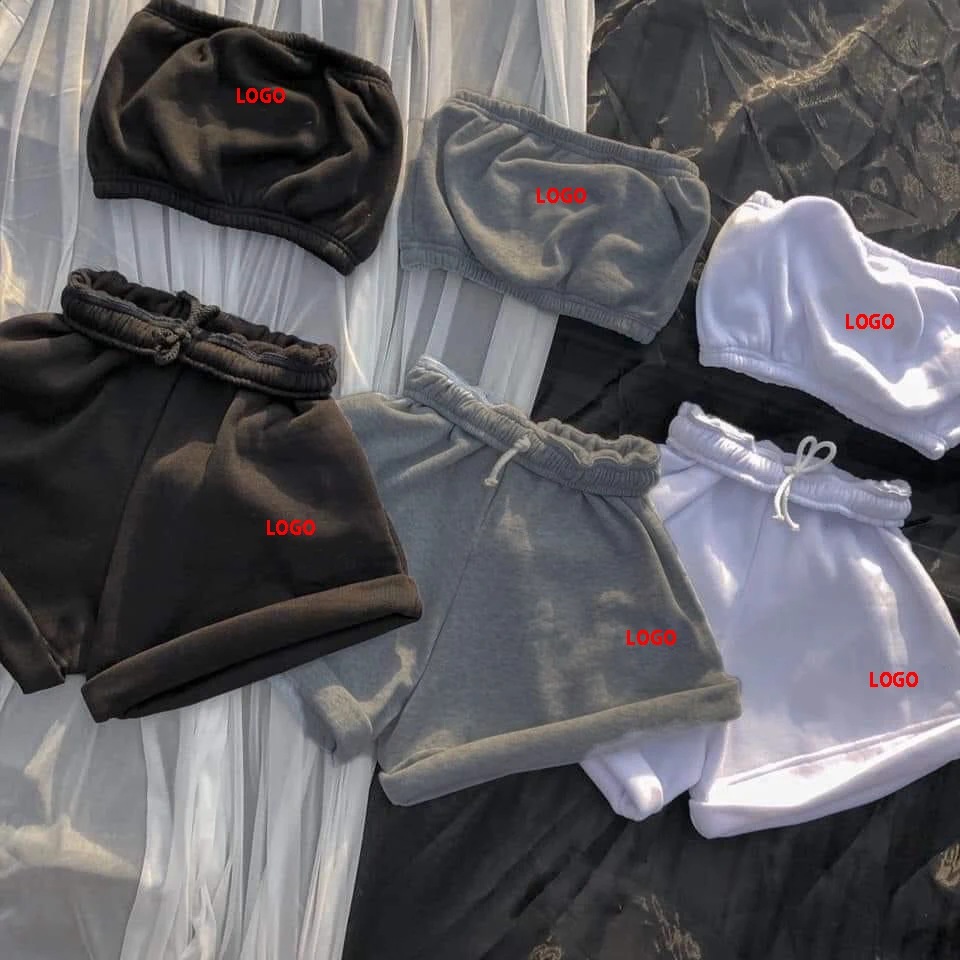 Custom embroidery logo 2 piece set women workout sweat snack bike shorts two piece set causal crop top and short pants set
Custom embroidery logo 2 piece set women workout sweat snack bike shorts two piece set causal crop top and short pants set