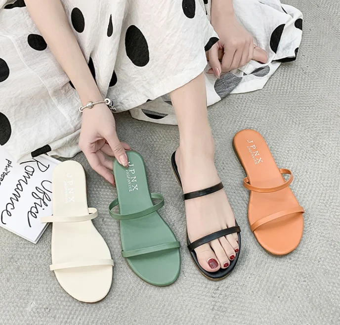 custom logo casual ladies slides PU straw flat rubber sandals slippers for women, As the picture
custom logo casual ladies slides PU straw flat rubber sandals slippers for women, As the picture