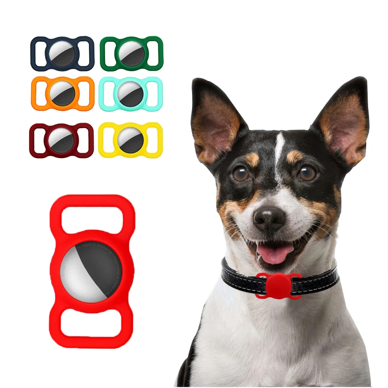 Silicone Case Compatible with Airtag Dog Collar Pet Strap Band Design for AirTag Holder Anti-Lost Locator Airtags for Pet Collar, As picture
Silicone Case Compatible with Airtag Dog Collar Pet Strap Band Design for AirTag Holder Anti-Lost Locator Airtags for Pet Collar, As picture