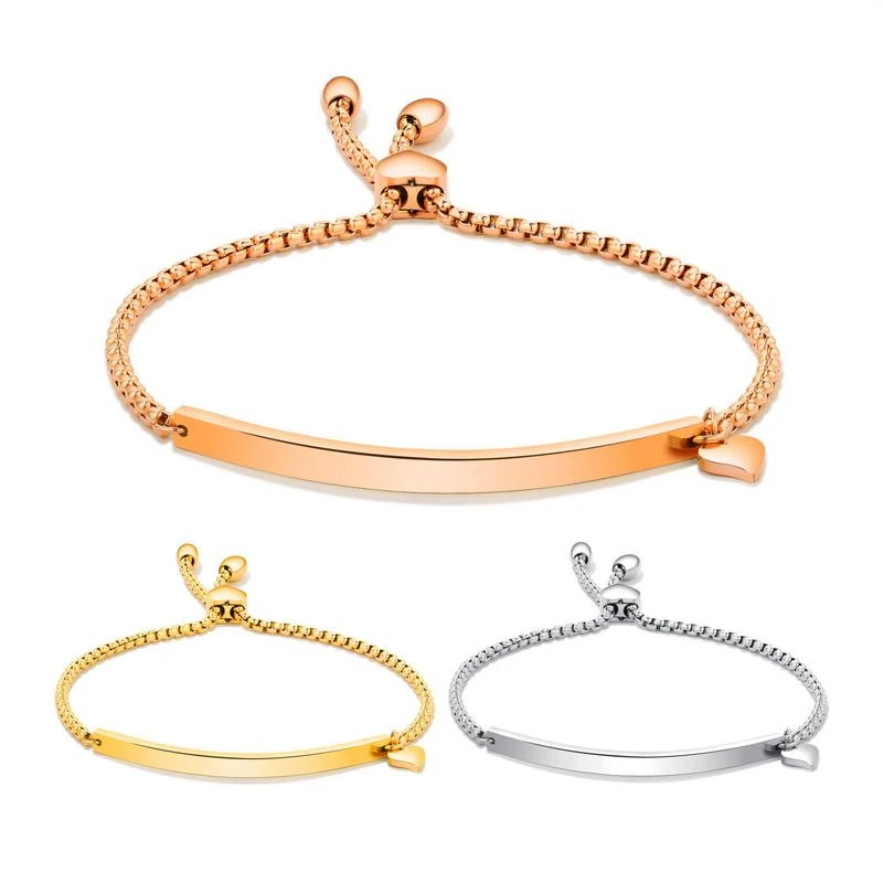 smooth titanium steel adjustable bracelet love heart ladies charm bracelet jewelry (SK1247), As picture
smooth titanium steel adjustable bracelet love heart ladies charm bracelet jewelry (SK1247), As picture
