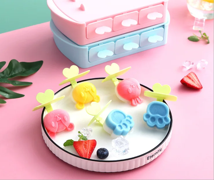 Food Grade Creative 3d ice pop cakesicle mold DIY Ice cream making mold tool sillicone popsicle Mold Maker, Customized color
Food Grade Creative 3d ice pop cakesicle mold DIY Ice cream making mold tool sillicone popsicle Mold Maker, Customized color